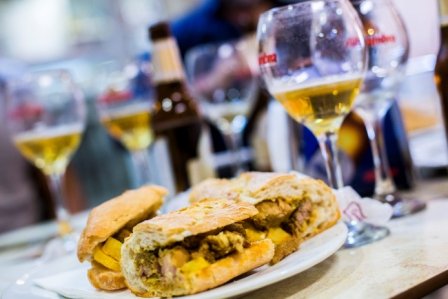 Bocadillo de pinchos