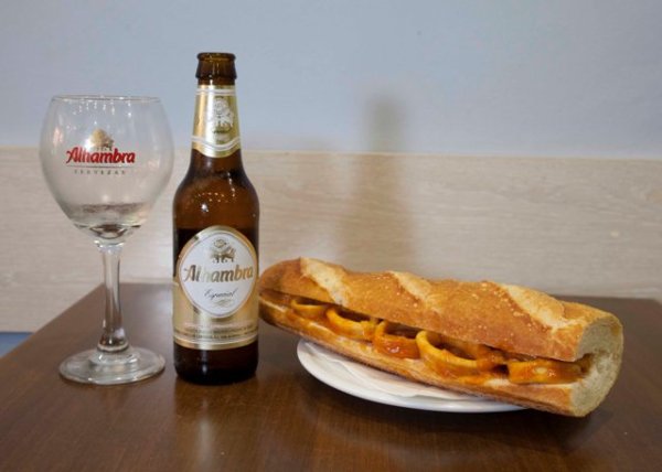 Bocadillo de calamares